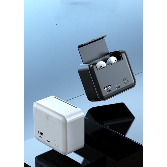 Tai Nghe Bluetooth Kiêm Pin Sạc Dự Phòng 10000 mAh KM-K99 Kiêm Giá Đỡ Điện Thoại