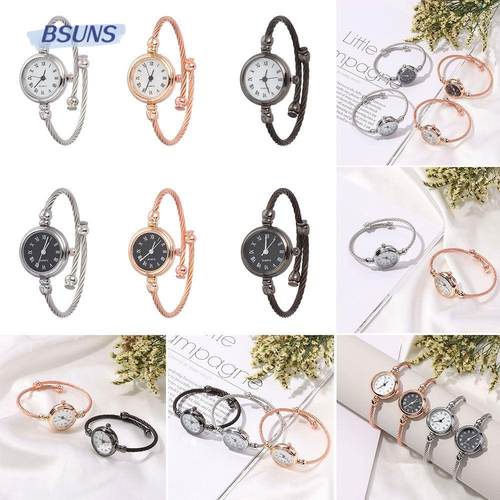 Đồng Hồ Đeo Tay BSUNS Kiểu Dáng Vintage Đơn Giản