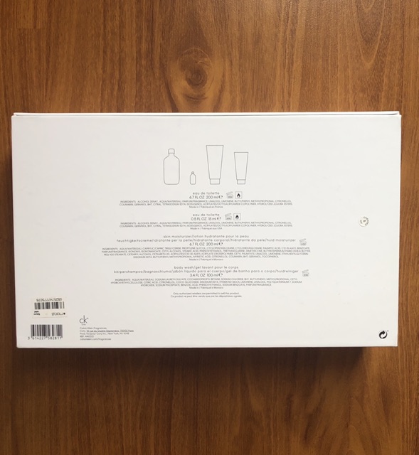 SET NƯỚC HOA CK ONE