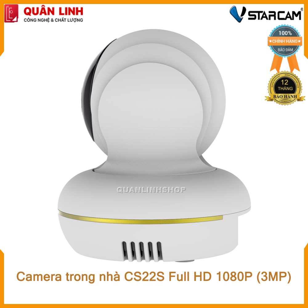 Camera IP Wifi hồng ngoại Vstarcam CS22S Full HD 1080P 3MP | WebRaoVat - webraovat.net.vn