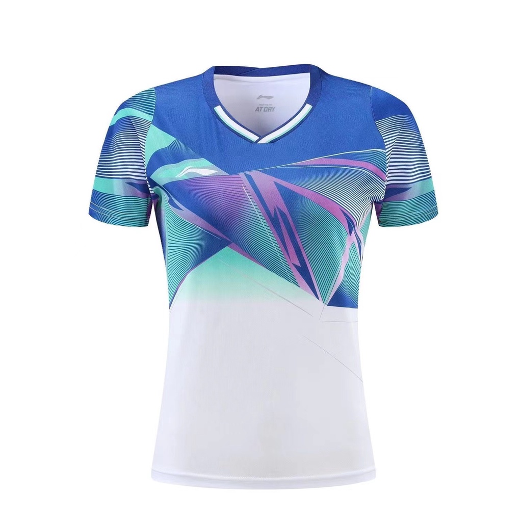 Bộ Quần Áo Thể Thao Tay Ngắn Thoáng Khí Nhanh Khô Hợp Thời Trang Cho Nam Và Nữ