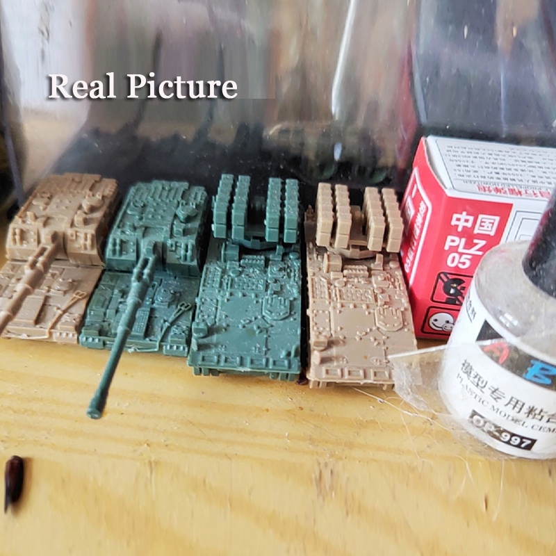 Set 4 Mô Hình Xe Tăng PLZ-05 Red Arrow 10 Tỉ Lệ 1/144