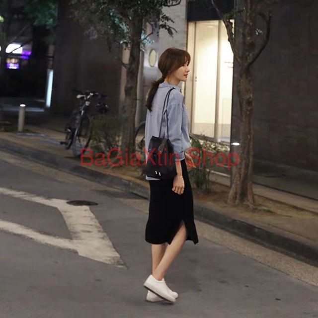 Chân váy đen bút chì dài hàng taobao | BigBuy360 - bigbuy360.vn