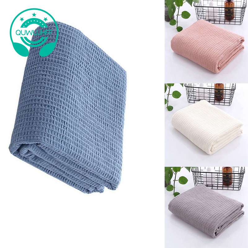 Chăn Cotton Mềm Mại Họa Tiết Tổ Ong Độc Đáo