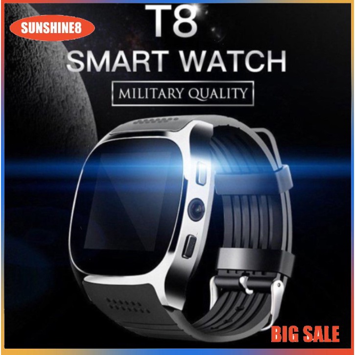 ❇️T8❇️Đồng hồ thông minh  có camera hỗ trợ thẻ sim