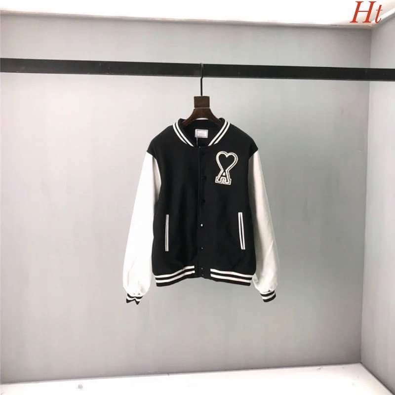 Áo bomber phối tay tim A H2A855