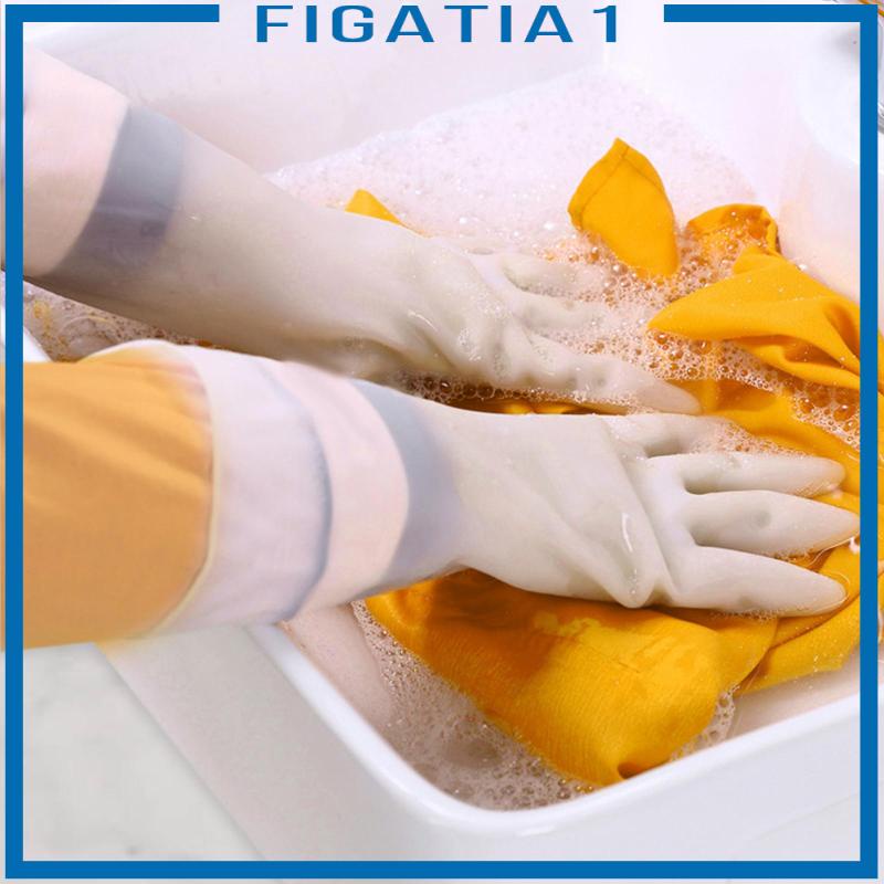 Găng Tay PVC Dài Chống Trượt figatia1 Tiện Dụng Cho Nhà Tắm / Nhà Vệ Sinh