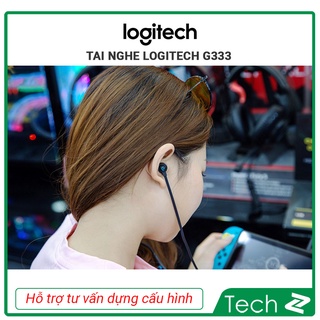 Tai nghe Logitech G333 Gaming (Trắng / Tím / Đen)