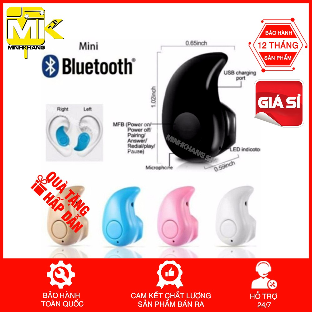 [Mã 2404EL10K giảm 10K đơn 20K] {GIÁ CỰC SÔC } Tai nghe không dây bluetooth mini chống ồn ✔ Nhỏ gọn ✔CHÍNH HÃNG