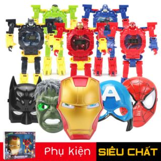 Bộ đồ chơi mặt nạ và đồng hồ Biệt đội siêu anh hùng