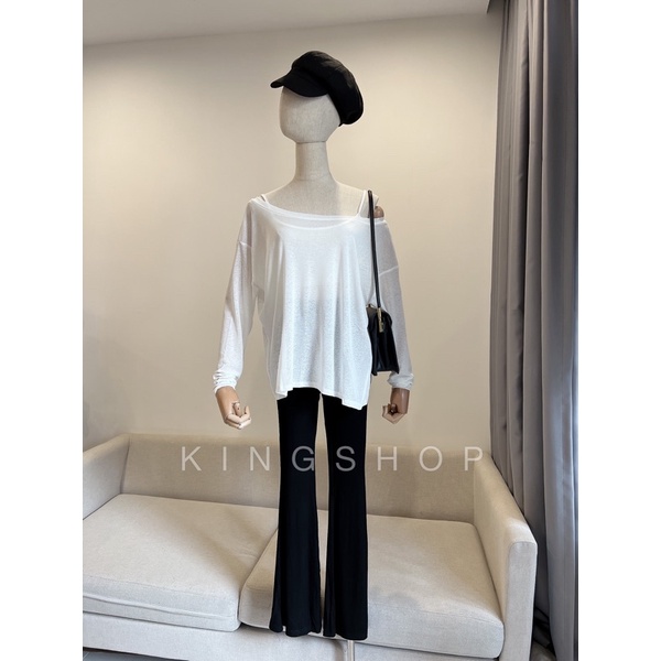 Set Áo Vạt Mix Quần Ống Loe MPB