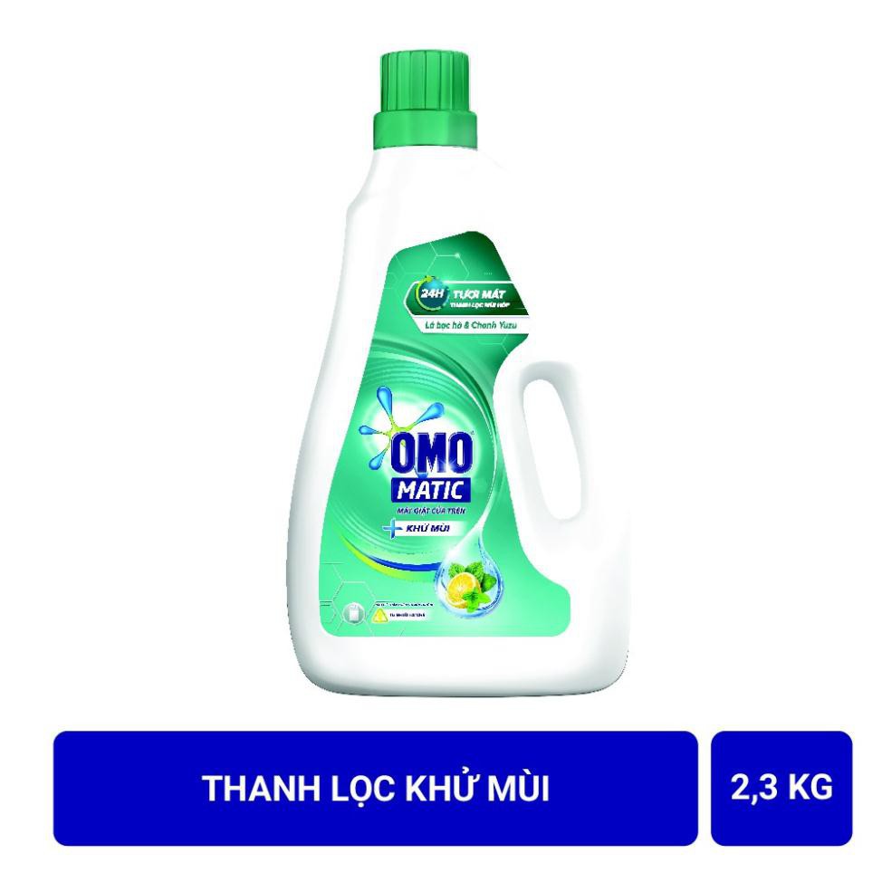Nước giặt OMO Matic 2,3kg - 2.7kg (chai)