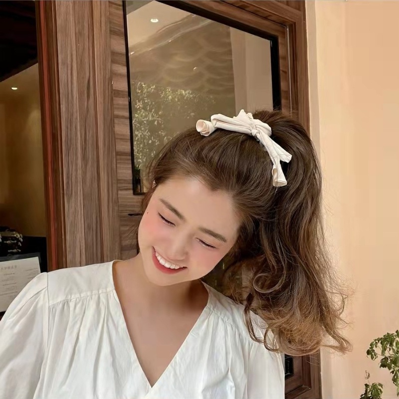 Dây Cột Tóc Vải Sọc Ca Rô Phong Cách Nhật Hàn Xinh Xắn Cho Nữ
