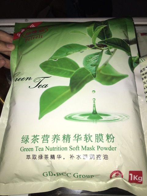 Bột đắp mặt trà xanh trắng mịn da | BigBuy360 - bigbuy360.vn