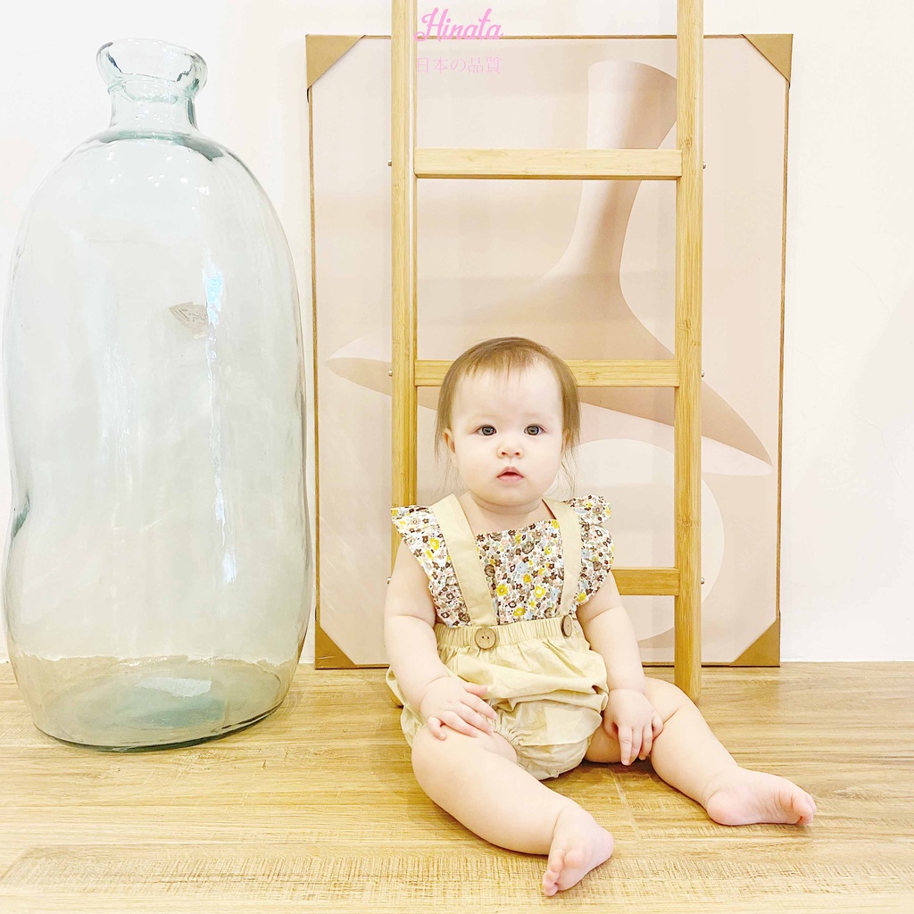 Set romper mùa xuân siêu dễ thương cho bé gái HINATA - BF49