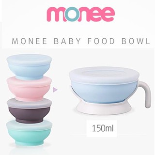 BÁT ĂN DẶM SILICONE #MONEE BABY BOWL 150ml