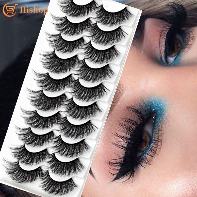 Set 5 Cặp Lông Mi Giả 3D Mềm Mại