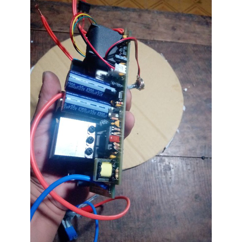 Full mạch 6 fet e42 băm db3 trộn 555