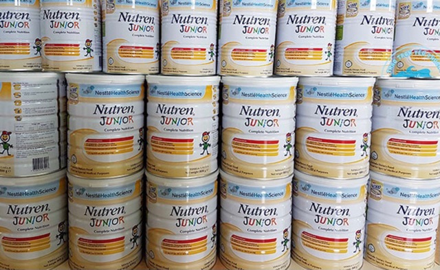 Sữa Nutren Junior 800g Thụy sĩ,Sữa bột dành cho bé từ 12 tháng tuổi