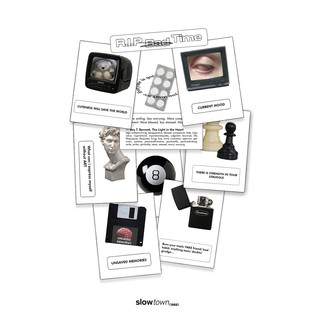 Artwork sticker pack/ Sticker/ Decal/ Nhãn dán thiết kế aesthetic, làm bullet journal, scrap, trang trí