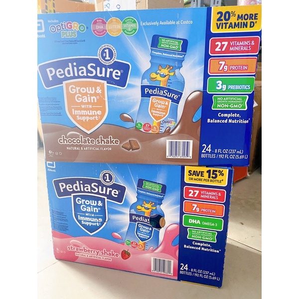 [MẪU MỚI] Sữa Pediasure nước thùng 24 chai.