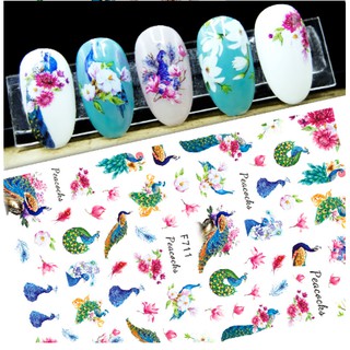 sticker dán móng tay nhiều hình