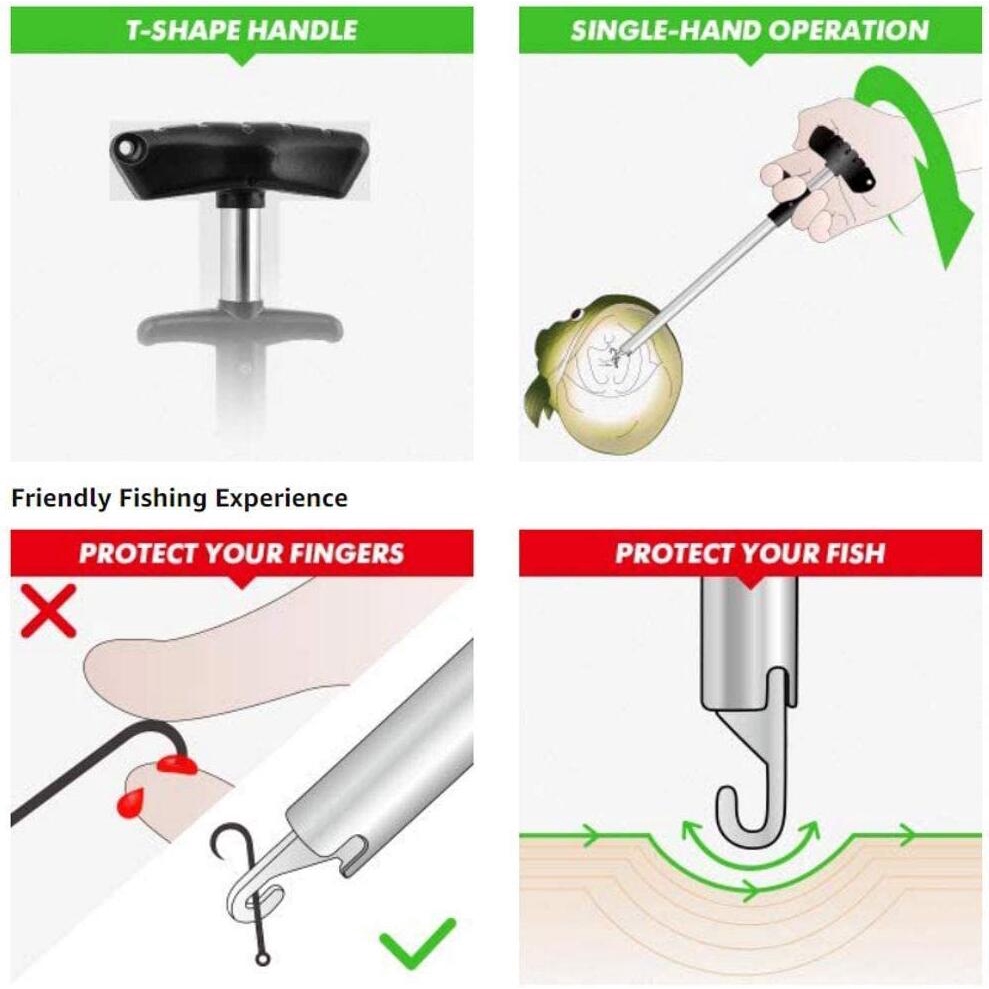 Dụng cụ gỡ lưỡi câu cá nhanh gọn nhẹ dễ dàng mang theo