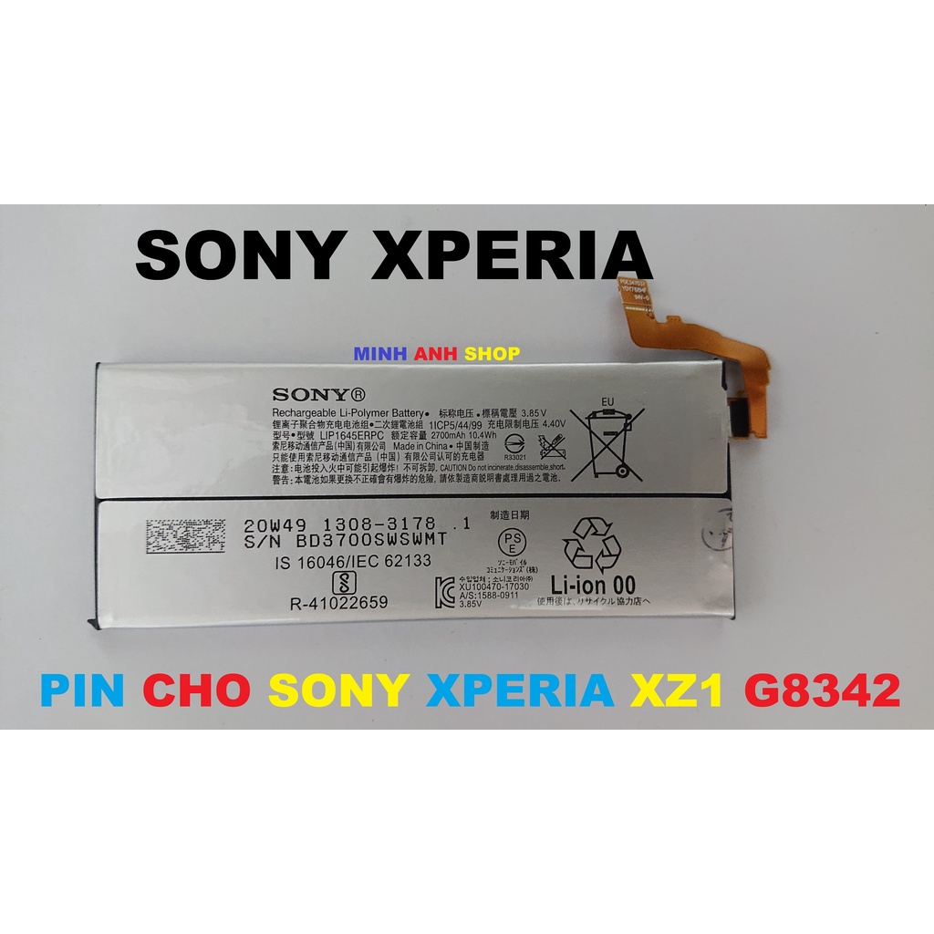 [PIN CHUẨN SONY XPERIA XZ1  : LIP1645ERPC