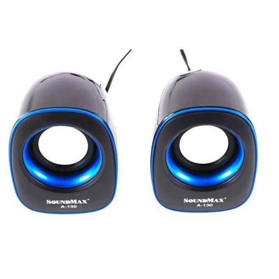 Loa vi tính SoundMax A130 2.0 6W  - Hàng chính hãng