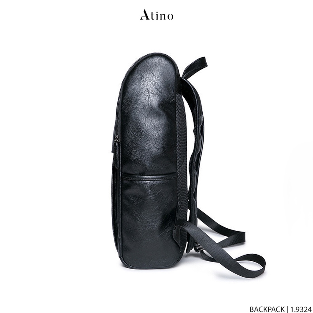 Ba lô Da Nam ATINO Chất Liệu Da PU Balo Kiểu Dáng Thời Trang TC1.9324