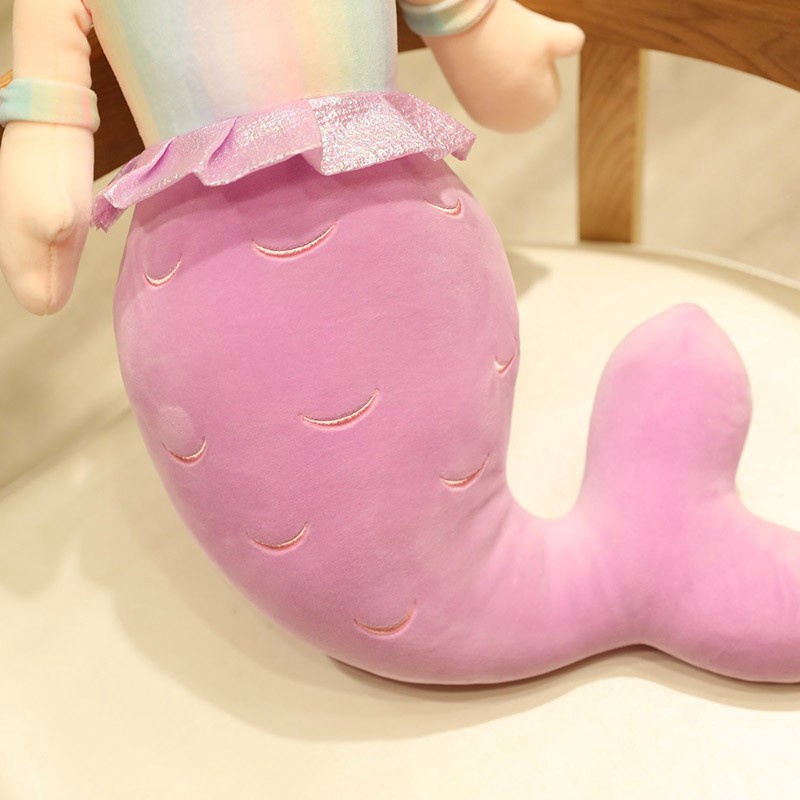 Nàng Tiên Cá Nhồi Bông Mềm Mại 30 / 40CM