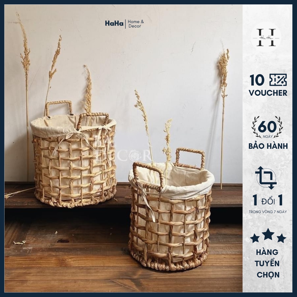 Giỏ Lục Bình Decor Cây Cảnh - Trang trí nhà cửa GLB01