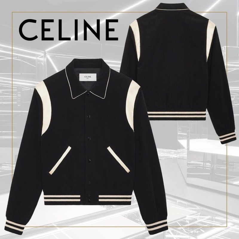 Áo khoác varsity C e l i n e giống Jimin, JHope BTS
