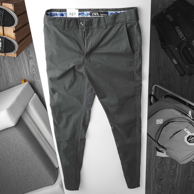 Quần Nam Kaki ZR Co Giãn Nhẹ, Ôm Dáng From Slim Fit Trẻ Trung [HCM]