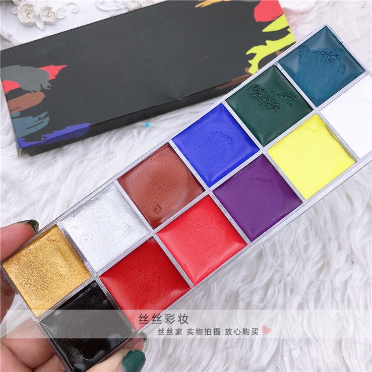 Màu dầu hóa trang cơ thể người nhiều màu sắc cho Halloween | BigBuy360 - bigbuy360.vn