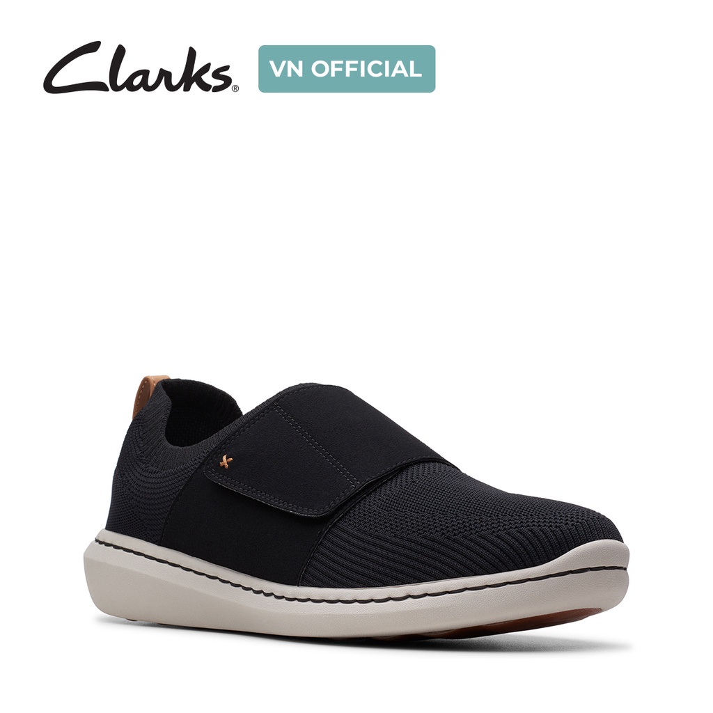 Giày Thể Thao Nam CLARKS Step Urban Race Màu Đen
