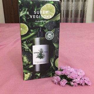 Sữa rửa mặt rau củ super vegitoks hàn quốc, sữa rửa mặt sủi bọt rau củ quả