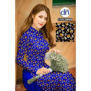 Vải in áo dài 3D