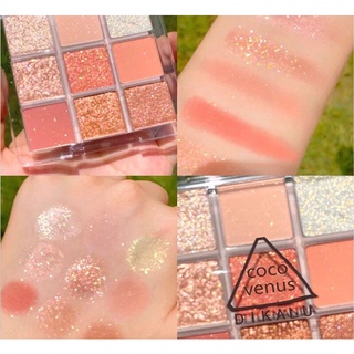Phấn mắt nhũ 9 ô dikalu coco venus Canades
