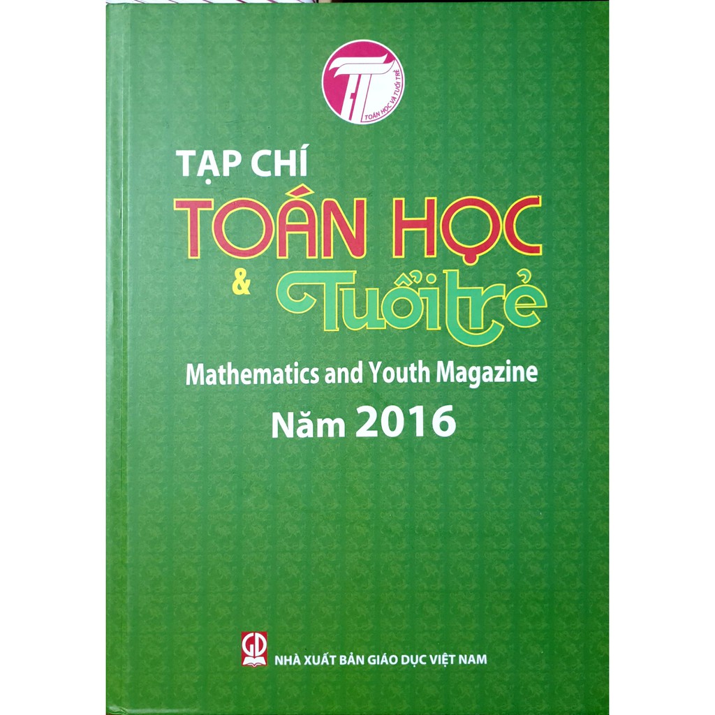 Sách - Tạp Chí Toán Học Và Tuổi Trẻ Năm 2016 (Đóng Tập)