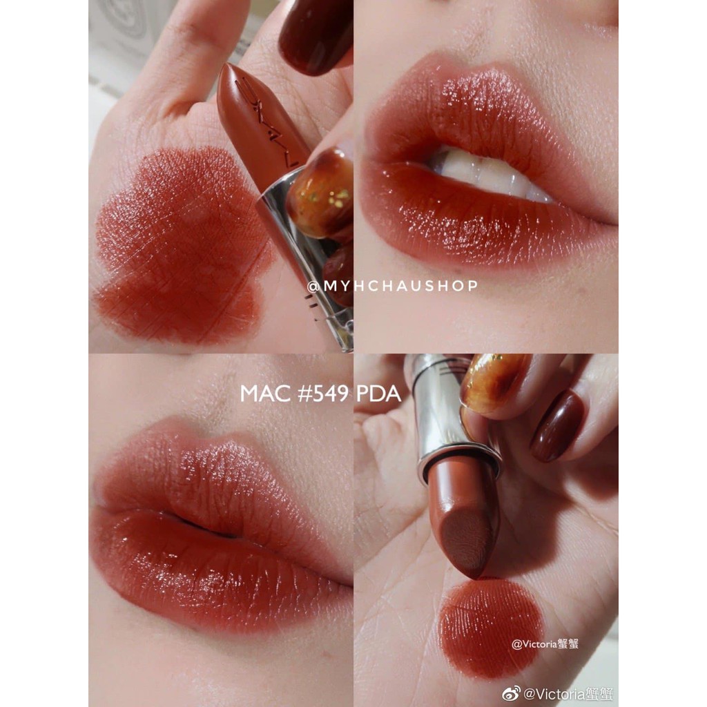 Son M.A.C Lustre bản mới 2021 màu 549 PDA