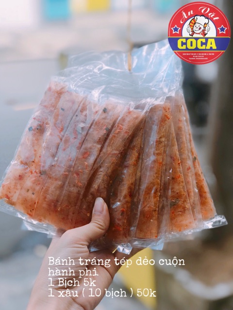 Bánh Tráng Dẻo Cuốn Hành Phi - chính gốc