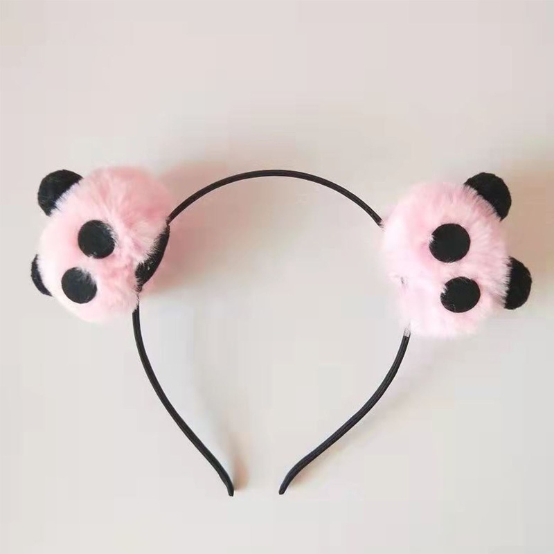 Kẹp Tóc Gấu Trúc Nhồi Bông Dễ Thương 10MK