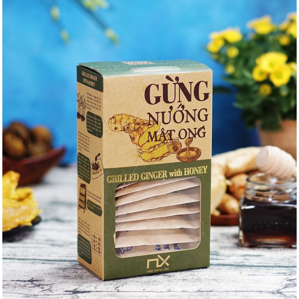 Gừng nướng mật ong Nam Xanh