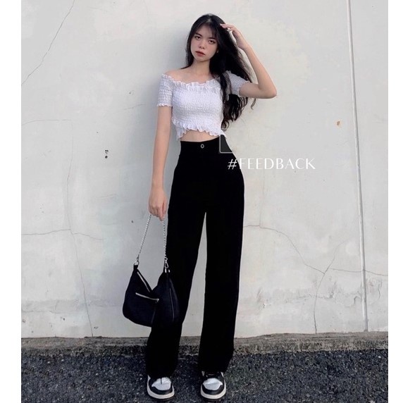 ÁO NỮ CROPTOP LỤA NHÚN ĐẮP CHÉO TAY NGẮN