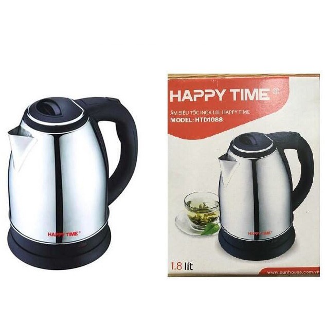 Ấm đun siêu tốc Happy time 1,8L - Ấm điện đun nước