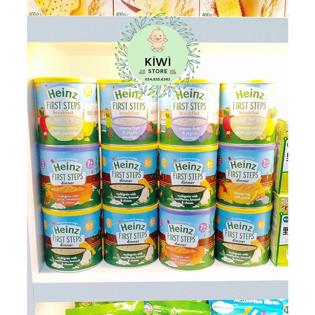 Bột ăn dặm HEINZ Anh vị SÚP LƠ cho bé từ 6 tháng 200g
