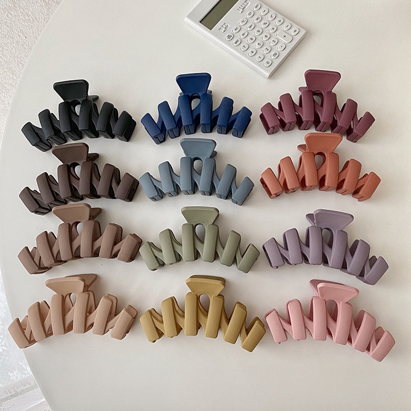 Kẹp Tóc Càng Cua Lớn Đơn Giản Thời Trang Hàn Quốc Cho Nữ