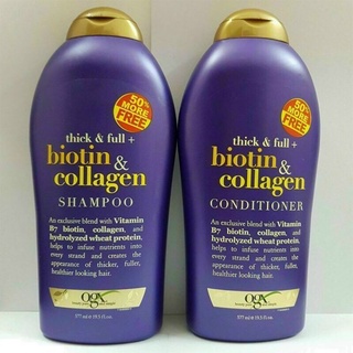 DẦU GỘI BIOTIN COLLAGEN TÍM LỚN 577ML
