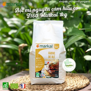 Bột mì nguyên cám hữu cơ T150 1kg Markal Organic Whole Wheat Flour